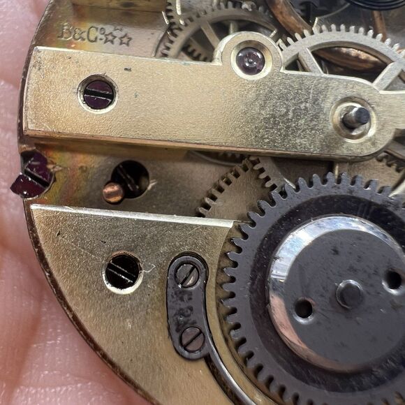 B & C Mechanical Watch Movement S1149 22.1 grams For Parts - Picture 10 of 12